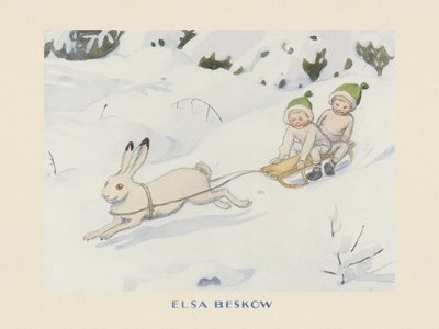 De Tomtebo-kinderen: De Sneeuwhaas door Elsa Beskow