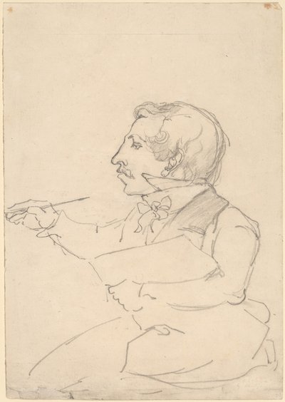 Eastman Johnson aan het schetsen door Emanuel Gottlieb Leutze