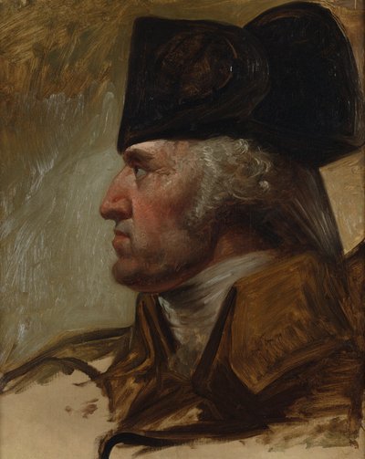 George Washington, Studie voor Washington Steekt de Delaware Over door Emanuel Gottlieb Leutze