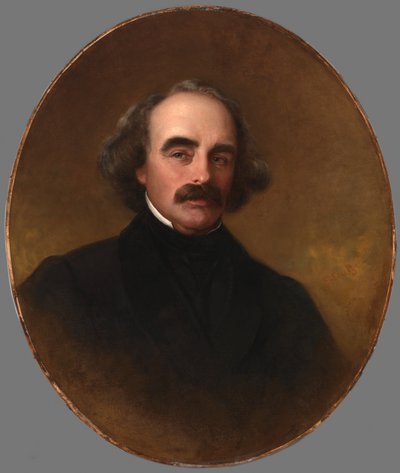 Nathaniel Hawthorne, 1862 door Emanuel Gottlieb Leutze