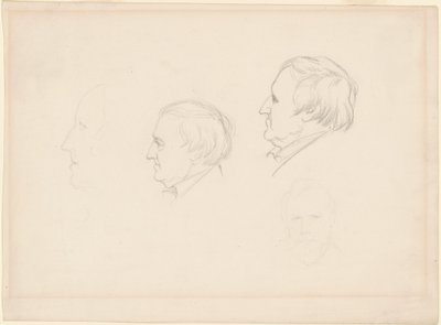 Studies van Mannen door Emanuel Gottlieb Leutze