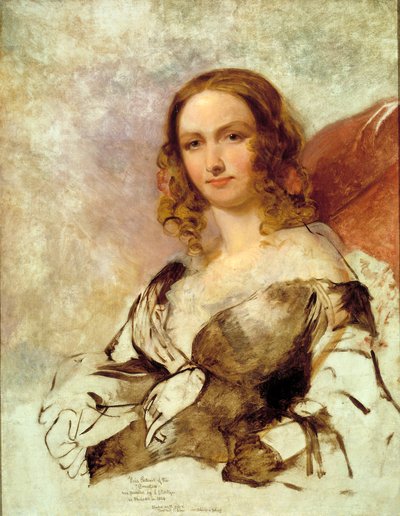 De gravin, 1838 door Emanuel Gottlieb Leutze