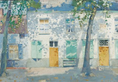 Zondagochtend bij Moll, Valencia, 1911 door Emanuel Samson van Beever
