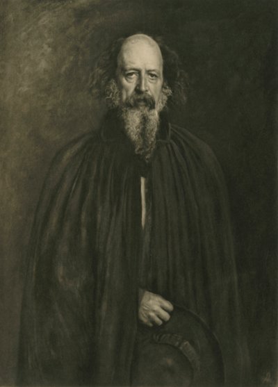 Alfred Lord Tennyson, 1881, 1908 door Emery Walker