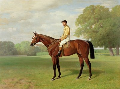 Flying Fox, winnaar van de Derby van 1899, 1899 door Emil Adam