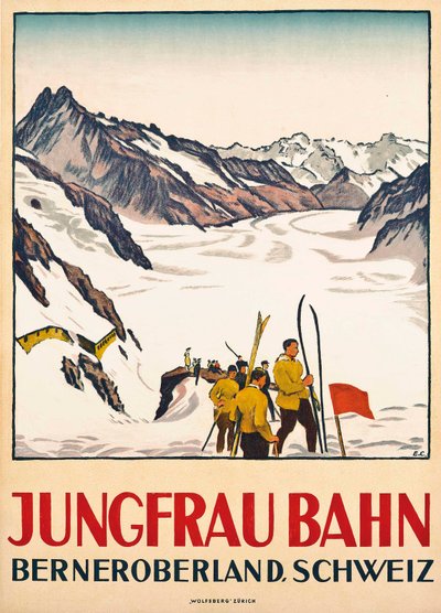 Jungfrau Bahn door Emil Cardinaux