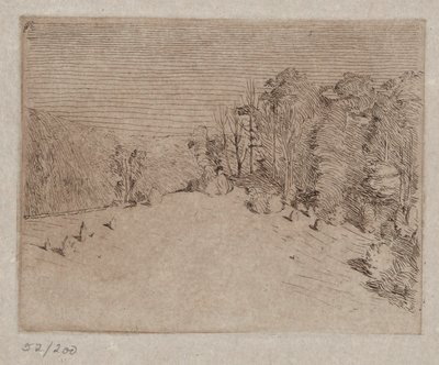 Connecticut Heuvel door Emil Carlsen
