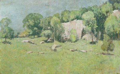 Godwins Ridge, Greenwich, Connecticut, 1912 door Emil Carlsen