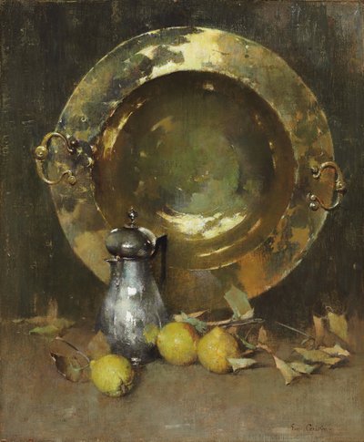 Stilleven, ca. 1918 door Emil Carlsen