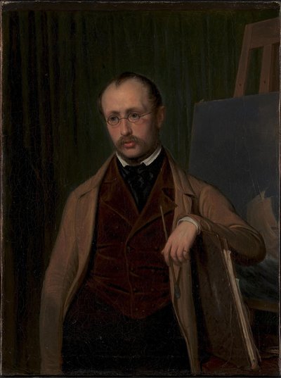 Portret van de Mariene Schilder door Emil Ditlev Bærentzen
