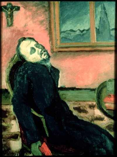 De Dostoevsky-lezer door Emil Filla