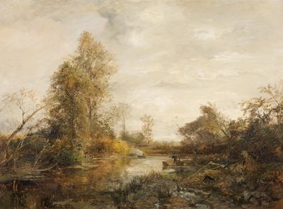 Eendenjacht in de Prater door Emil Jakob Schindler