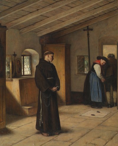 Het afscheid door Emil Strecker