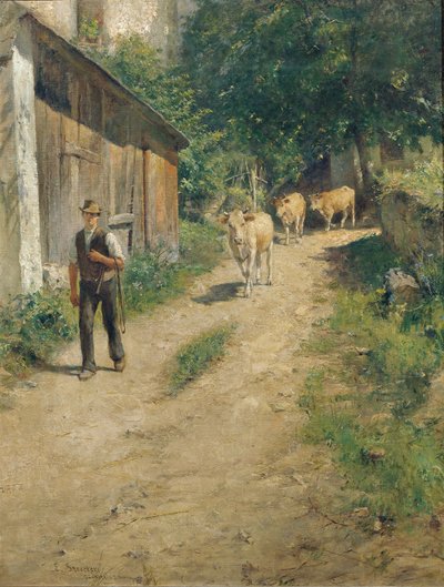 De herder komt door Emil Strecker