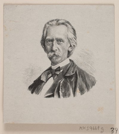 H. V. Kaalund door Emil Villumsen