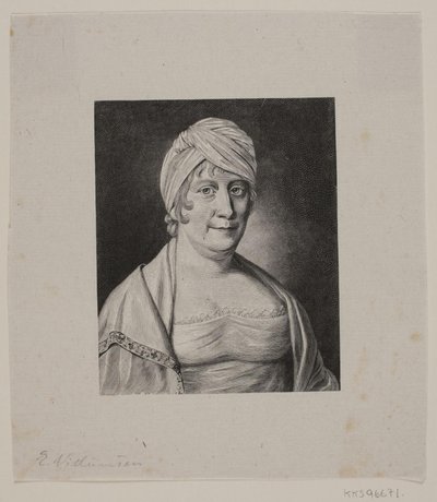 Oude dame door Emil Villumsen