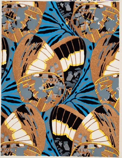 Detail van Plaat 20, uit Papillons, uitgegeven 1925 door Émile Allain Séguy