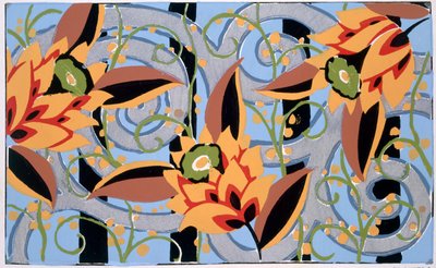 Bloemen en gebladerte, ca. 1925 door Émile Allain Séguy