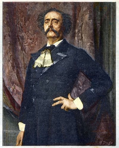 Portret van Jules Barbey d