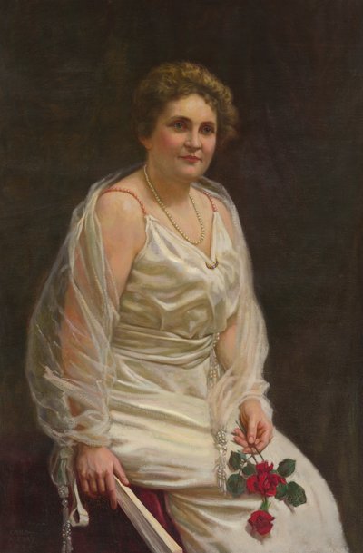 Edith Bolling Galt Wilson, 1924 door Emile Alexay