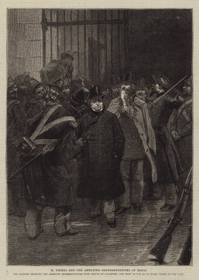 Illustratie voor De Geschiedenis van een Misdaad door Emile Antoine Bayard