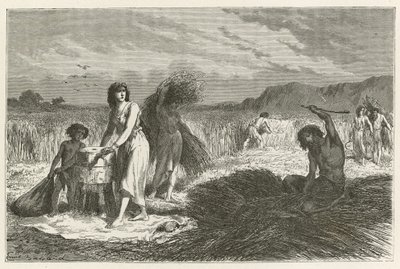Landbouw in de ijzertijd door Emile Antoine Bayard