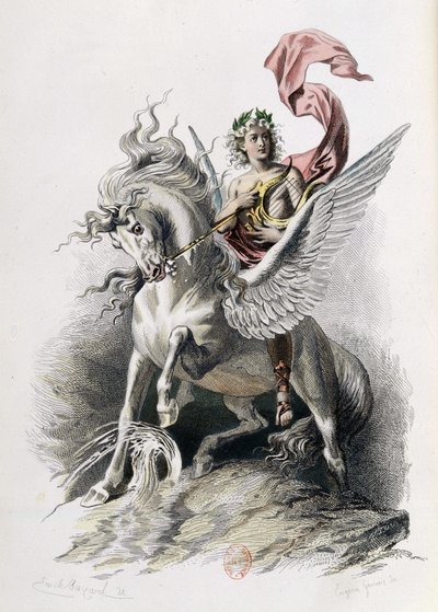 Poëtische kunst in kunstwerken door Nicolas Boileau. Illustratie E. Bayard. Parijs 1873, Laplace Sanchez en Cie uitgevers door Emile Antoine Bayard
