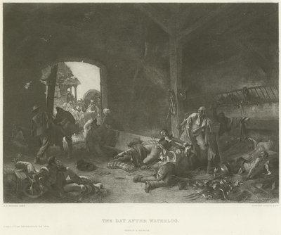 De dag na Waterloo door Emile Antoine Bayard