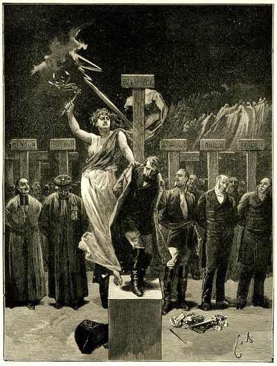 Victor Hugo, Les Chatiments, illustratie door Emile Bayard. 