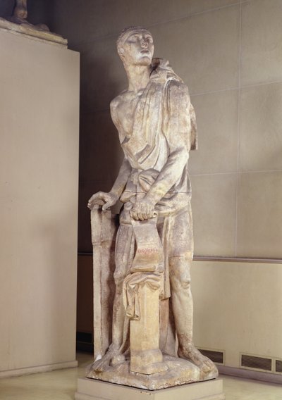 Welsprekendheid, model voor het monument voor generaal Carlos Maria de Alvear (1788-1852) door Emile Antoine Bourdelle