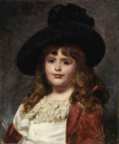 Laura op zeven door Emile Auguste Carolus Duran