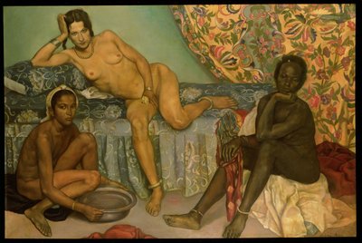Harem door Emile Bernard