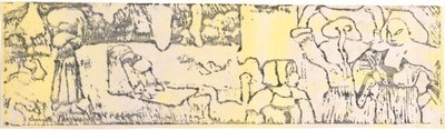 La Lessive (De Was) door Emile Bernard