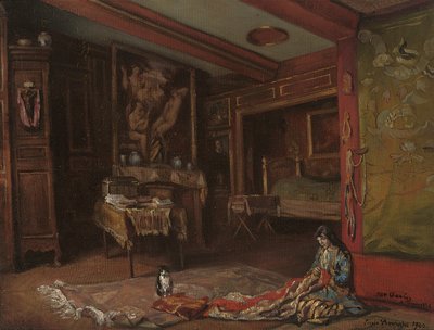 Mijn Kamer in Tonnerre, 1920 door Emile Bernard