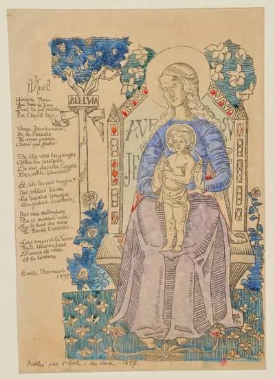 Weihnachten door Emile Bernard