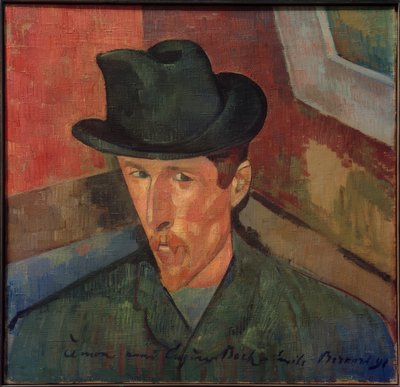 Portret Eugène Boch door Emile Bernard