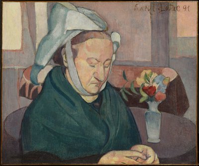 Portret van Madame Lemasson door Emile Bernard