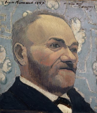 Portret van Père Tanguy door Emile Bernard