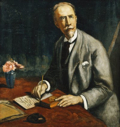 Portret van Emile Bauman, 1927 door Emile Bernard