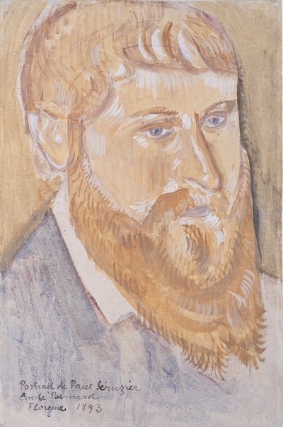 Portret van Paul Serusier, 1893 door Emile Bernard