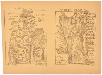 Sint-Lucas door Emile Bernard