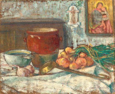 Stilleven met uien, 1889 door Emile Bernard