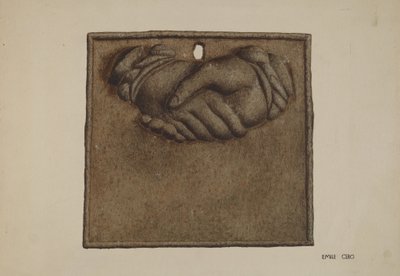 Brandmerk door Emile Cero