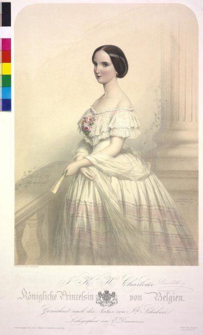 Koninklijke prinses van België K. H. Charlotte door Emile Desmaisons