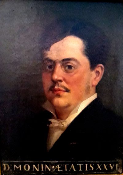 Frans: Portret van dokter Ernest Monin door Emile Dupont-Zipcy
