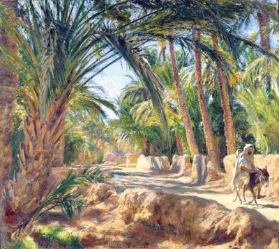Op weg naar Biskra door Emile Friant