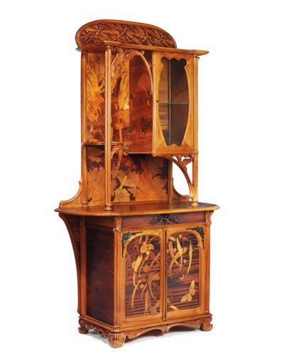Libellule kabinet door Emile Galle
