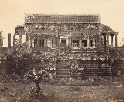 Grote pagode - noordelijk gebouwtje, 1866 door Emile Gsell