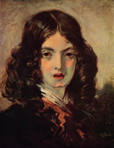 Petite Mendiante Rousse door Emile Isidore Deroy