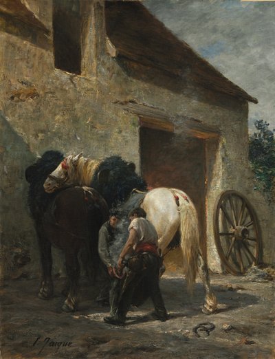 Smeden door Émile Jacque